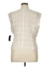 Anne Klein 100% Polyester Ivory Sleeveless Blouse Size 16 - photo 2