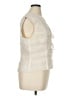 Anne Klein 100% Polyester Ivory Sleeveless Blouse Size 16 - photo 4