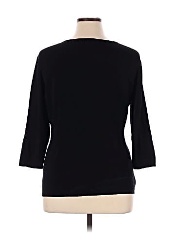 Bill Blass 3/4 Sleeve Top (view 2)