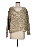 Chelsea & Theodore Tweed Green Pullover Sweater Size M - photo 1