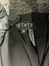 1.State 100% Polyester Black Sleeveless Blouse Size S - photo 7