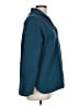 Soft Surroundings 100% Cotton Teal Pullover Sweater Size L - photo 4