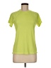 Asics 100% Polyester Green Active T-Shirt Size M - photo 1