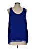 Pixley 100% Polyester Blue Sleeveless Blouse Size L - photo 1