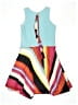 Zoe Ltd Color Block Teal Dress Size 16 - photo 2