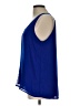 Pixley 100% Polyester Blue Sleeveless Blouse Size L - photo 5