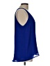 Pixley 100% Polyester Blue Sleeveless Blouse Size L - photo 4