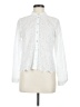 Industry 100% Cotton Polka Dots White Long Sleeve Blouse Size M - photo 1