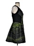 Robert Rodriguez 100% Polyester Graphic Green Cocktail Dress Size 2 - photo 4