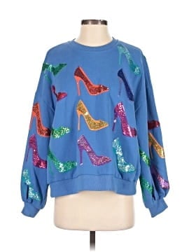 Queen Of Sparkles Pullover Sweater