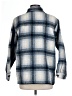 Time and Tru Plaid Blue Denim Jacket Size L - photo 2