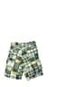 Old Navy 100% Cotton Plaid Green Cargo Shorts Size 7 - photo 2