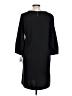 Ellen Tracy Solid Black Casual Dress Size L - photo 2