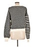 Shein 100% Polyester Checkered-gingham Ivory Cardigan Size L - photo 2