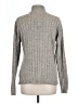 Oscar De La Renta Tweed Silver Tan Pullover Sweater Size L - photo 2