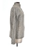 Oscar De La Renta Tweed Silver Tan Pullover Sweater Size L - photo 4