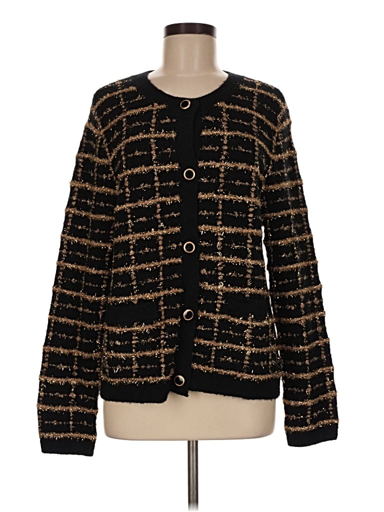 Talbots Cardigan Sweater In Black
