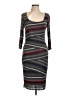 Bailey 44 Stripes Gray Casual Dress Size L - photo 1