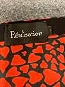 Réalisation 100% Silk Animal Print Red Silk Skirt Size L - photo 4