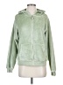 Steve Madden 100% Polyester Green Zip Up Hoodie Size S - photo 1