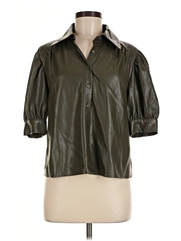 Sundays 3/4 Sleeve Button-Down Shirt (view 1)