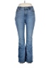 Lee Chevron-herringbone Blue Jeans Size 12 - photo 1