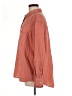 Gap 100% Cotton Houndstooth Orange Long Sleeve Button-Down Shirt Size M - photo 5