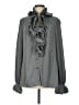 Escada 100% Polyester Gray Long Sleeve Blouse Size EU 40 / US 10 - photo 1