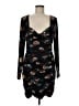 Slate & Willow Paisley Black Cocktail Dress Size 8 - photo 1