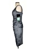 Melrose Metallic Gray Cocktail Dress Size 4 - photo 5