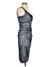Melrose Metallic Gray Cocktail Dress Size 4 - photo 4