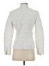 Banana Republic Factory Store 100% Polyester Argyle Ivory Jacket Size S - photo 2