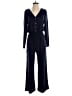 Lou & Grey Solid Blue Jumpsuit Size S - photo 1
