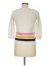 Boden 100% Cotton Color Block Ivory Pullover Sweater Size 6 - photo 2