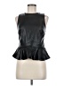 Express 100% Polyester Black Sleeveless Blouse Size M - photo 1