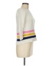Boden 100% Cotton Color Block Ivory Pullover Sweater Size 6 - photo 4
