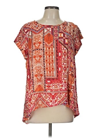 Rose & Thyme Short Sleeve Blouse (view 1)