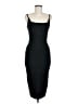 Bebe Solid Black Cocktail Dress Size M - photo 1