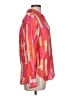 Vilagallo Color Block Pink Long Sleeve Blouse Size EU (FR) 42 / US 10 - photo 4