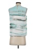 Calvin Klein 100% Polyester Teal Sleeveless Blouse Size XS - photo 2