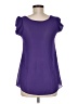 Unbranded Purple Short Sleeve Blouse Size M (estimated) - photo 2