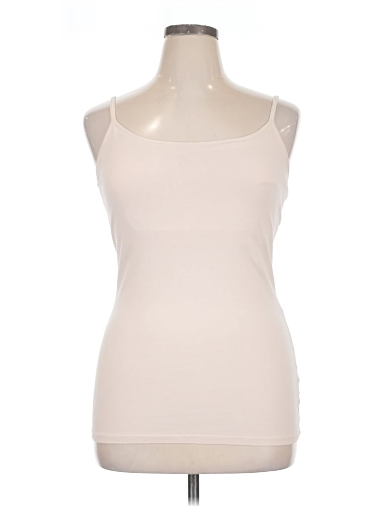Pre-owned Express Tank Top Ivory Strapless Neckline Tops