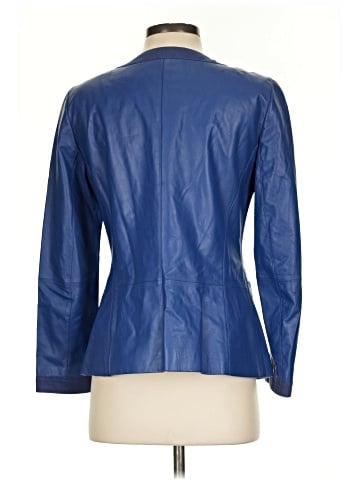 Lafayette 148 New York Leather Jacket (view 2)