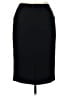 The Fold 100% Polyester Solid Black Formal Skirt Size 14 - photo 2