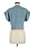 Shein Blue Short Sleeve Top Size 8 - 10 - photo 2