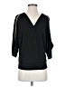 Jennifer Lopez Black 3/4 Sleeve Blouse Size XS - photo 1