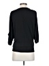 Jennifer Lopez Black 3/4 Sleeve Blouse Size XS - photo 2
