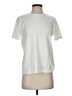 Basic Editions Solid White Short Sleeve T-Shirt Size S - photo 1