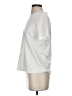 Basic Editions Solid White Short Sleeve T-Shirt Size S - photo 5