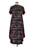 Lularoe Chevron-herringbone Gray Casual Dress Size XL - photo 2